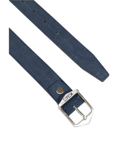 Antony Morato Blue Leather Regular Belt