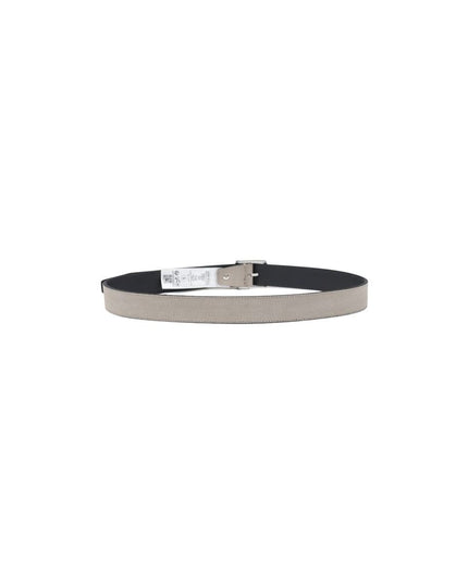 Antony Morato Gray Leather Regular Belt
