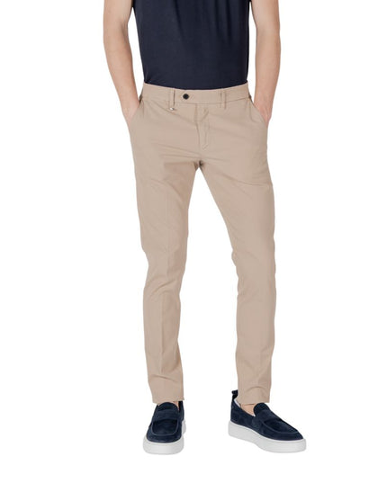 Antony Morato Beige Cotton Skinny Pants