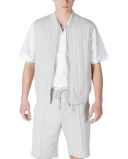 Antony Morato Gray Cotton Bomber