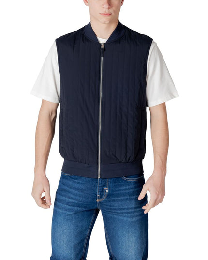 Antony Morato Blue Cotton Jackets & Coat