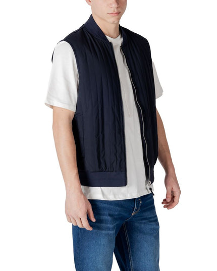 Antony Morato Blue Cotton Jackets & Coat