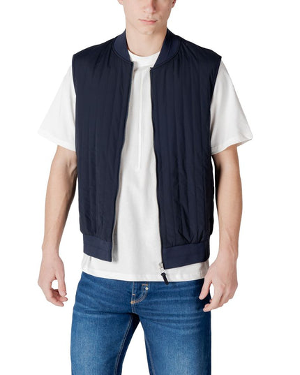 Antony Morato Blue Cotton Jackets & Coat