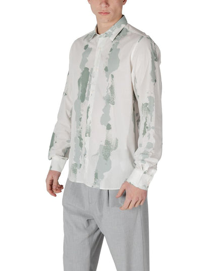 Antony Morato Green Viscose Shirt