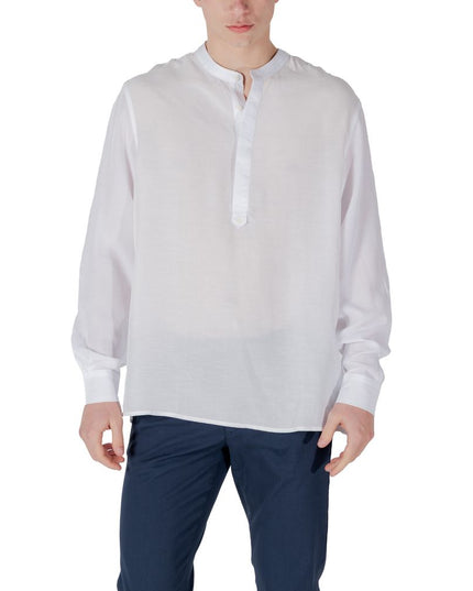 Antony Morato White Lyocell Shirt