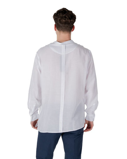 Antony Morato White Lyocell Shirt