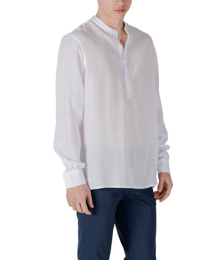 Antony Morato White Lyocell Shirt