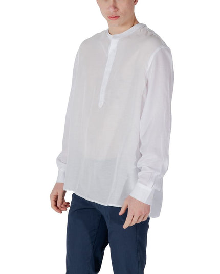 Antony Morato White Lyocell Shirt