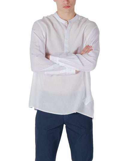 Antony Morato White Lyocell Shirt