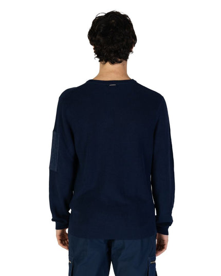 Antony Morato Blue Cotton Sweatshirt