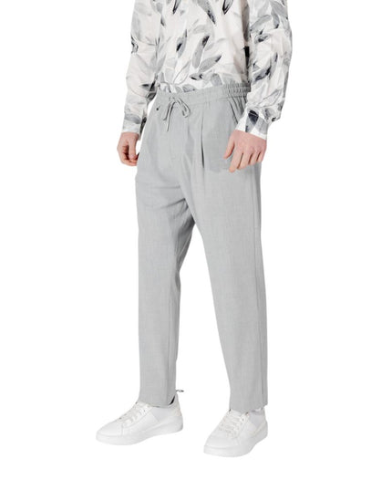 Antony Morato Gray Polyester Pant