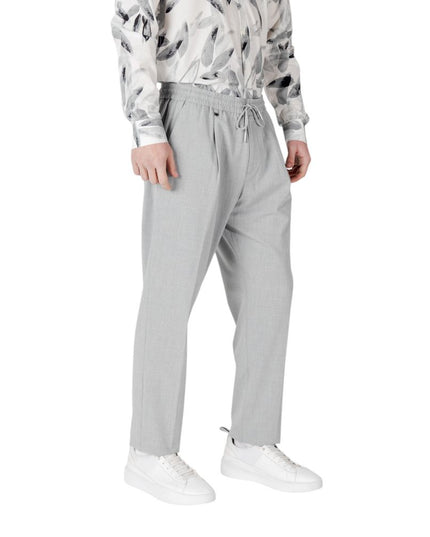 Antony Morato Gray Polyester Pant