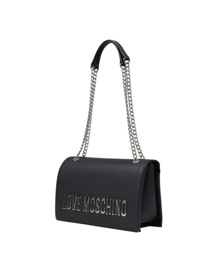 Love Moschino Gray Polyethylene Handbag