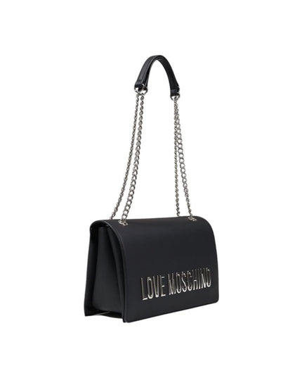 Love Moschino Gray Polyethylene Handbag