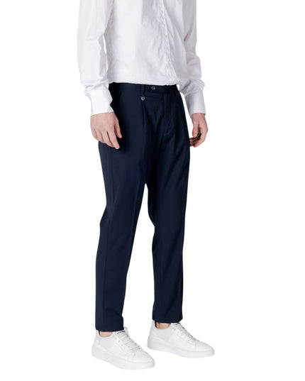 Antony Morato Blue Polyester Dress Pants