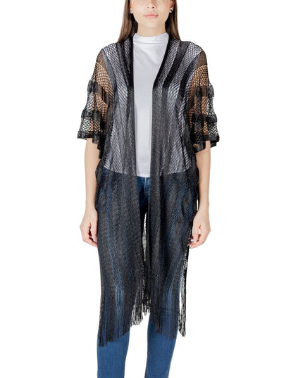 Liu Jo Black Polyester Scarf