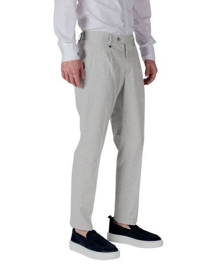 Antony Morato Gray Polyester Dress Pants