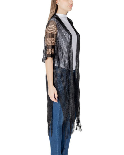Liu Jo Black Polyester Scarf