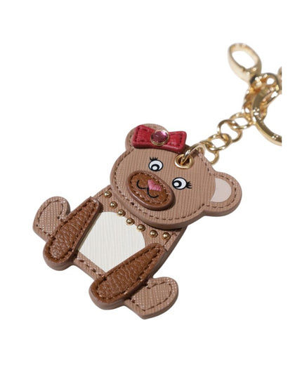 Liu Jo Beige Polyethylene Keychain