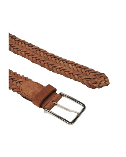 Calvin Klein Brown Leather Regular Belt