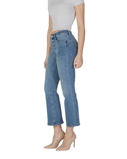 Liu Jo Blue Cotton Bootcut Jeans