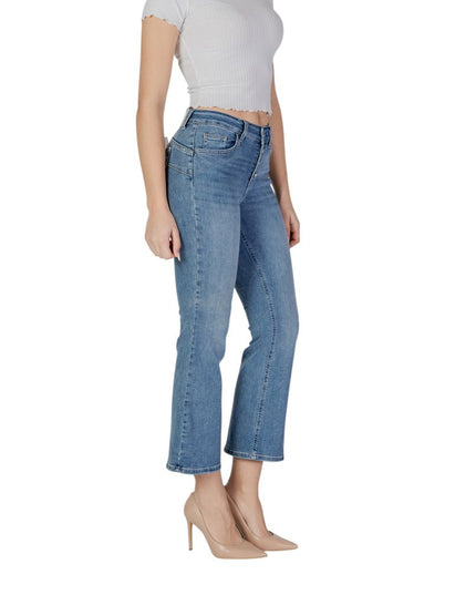 Liu Jo Blue Cotton Bootcut Jeans