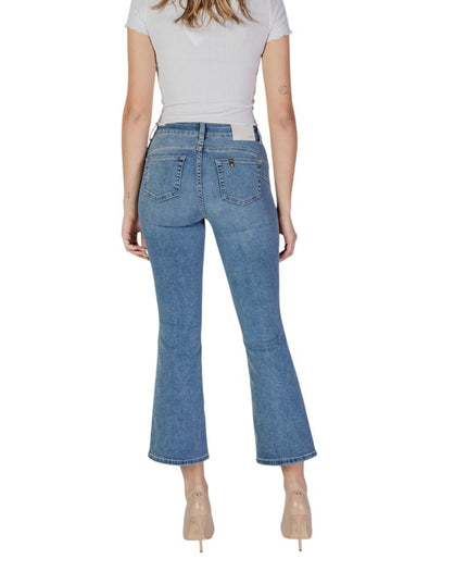 Liu Jo Blue Cotton Bootcut Jeans