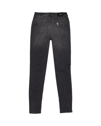 Liu Jo Black Cotton Skinny Jean