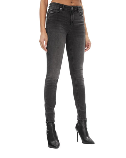 Liu Jo Black Cotton Skinny Jean