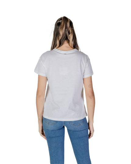 Liu Jo White Cotton T-Shirt