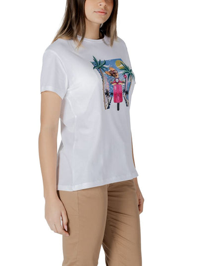 Liu Jo White Cotton T-Shirt