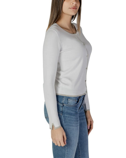 Liu Jo White Viscose Cardigan