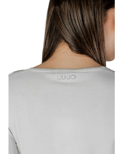 Liu Jo White Viscose Cardigan