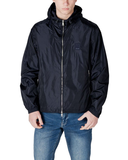 Armani Exchange Blue Polyamide Shell Jacket