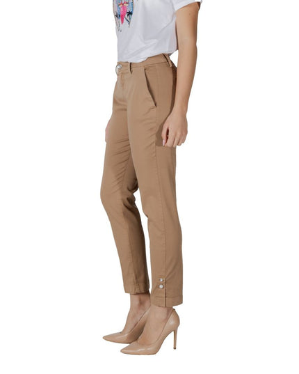 Liu Jo Beige Cotton Pant
