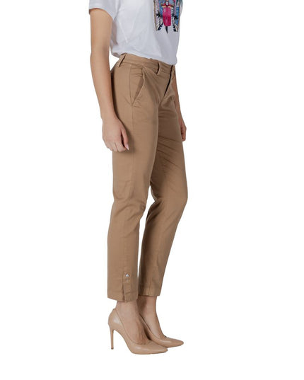 Liu Jo Beige Cotton Pant