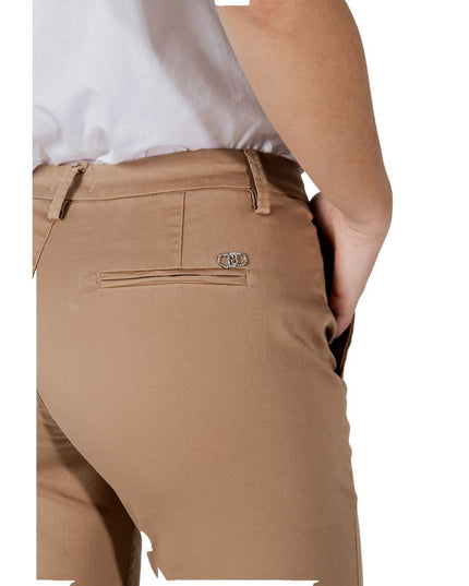 Liu Jo Beige Cotton Pant