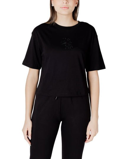 Armani Exchange Black Cotton Sportswear