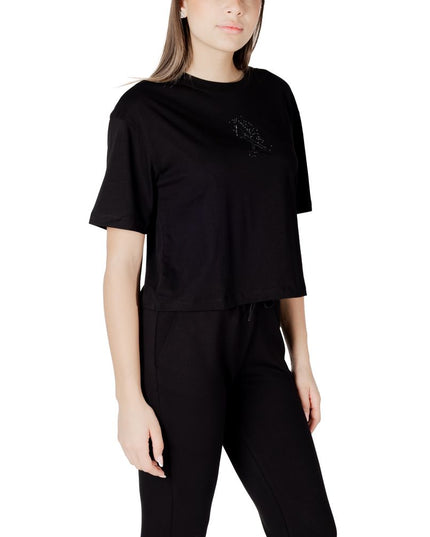 Armani Exchange Black Cotton Sportswear