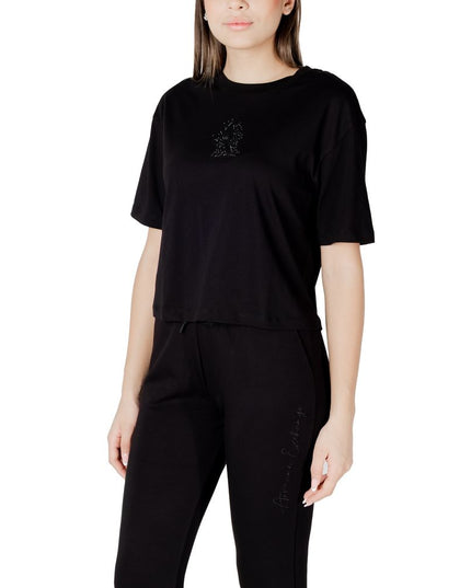 Armani Exchange Black Cotton Sportswear