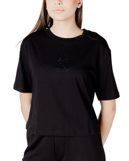 Armani Exchange Black Cotton Sportswear