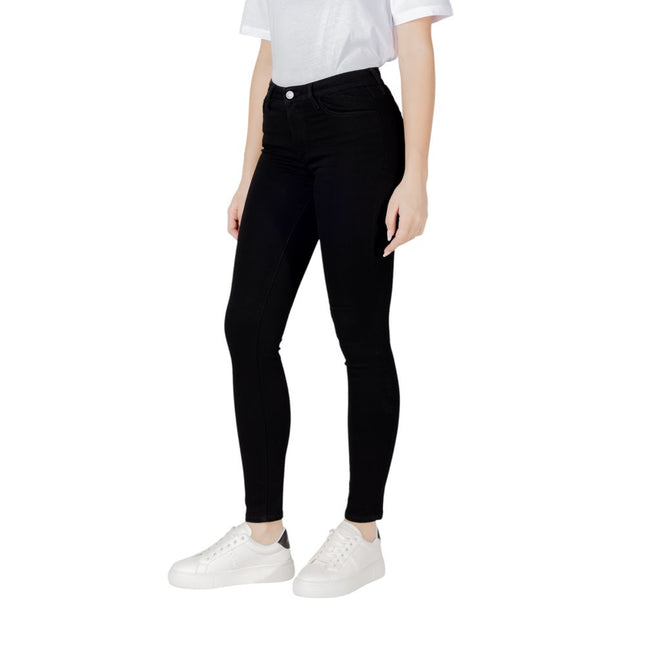 Armani Exchange Black Cotton Skinny Jean