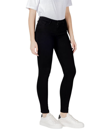 Armani Exchange Black Cotton Skinny Jean