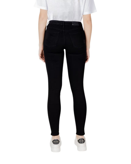Armani Exchange Black Cotton Skinny Jean