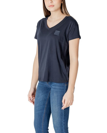 Armani Exchange Blue Cotton T-Shirt