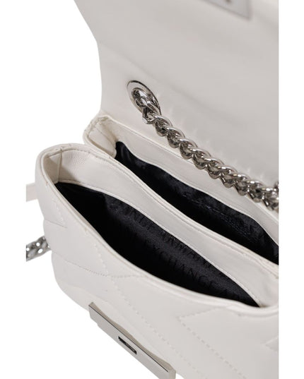 Armani Exchange White Polyester Handbag