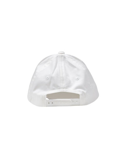 Armani Exchange White Cotton Cap (Baseball Hat)