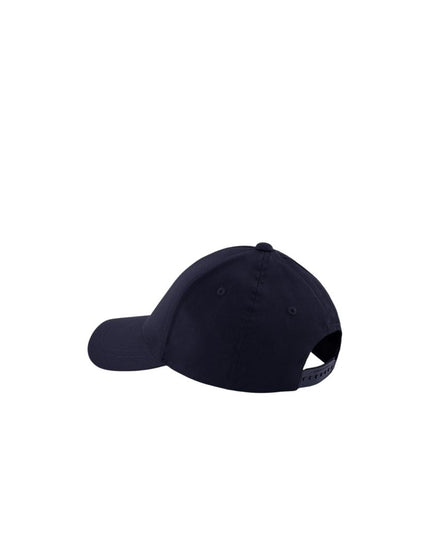 Armani Exchange Blue Cotton Cap (Baseball Hat)