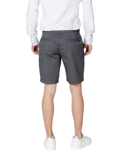 Armani Exchange Blue Cotton Shorts
