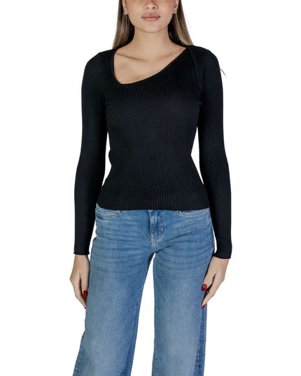 Vila Clothes Black Viscose Sportswear